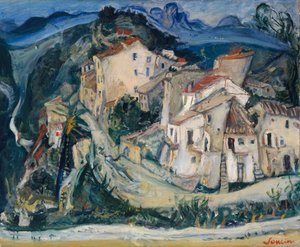 Veduta di Cagnes da Chaim Soutine
