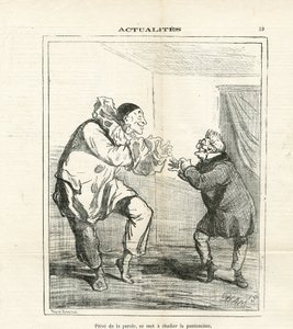 Illustrazione di Cham (1819-1879) in Le Charivari da Amédée de Noé