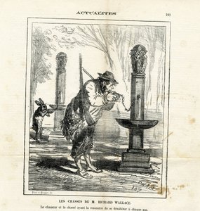 Illustrazione di Cham (1819-1879) in Le Charivari