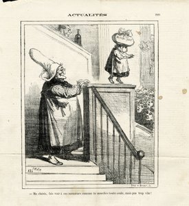 Illustrazione di Cham (1819-1879) in Le Charivari da Amédée de Noé