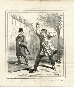 Illustrazione di Cham (1819-1879) in Le Charivari da Amédée de Noé