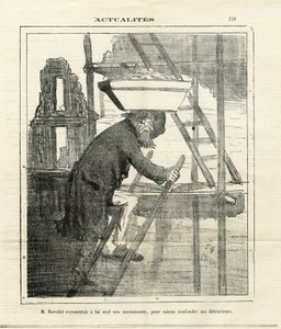 Illustrazione di Cham (1819-1879) in Le Charivari