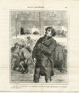 Illustrazione di Cham (1819-1879) in Le Charivari da Amédée de Noé