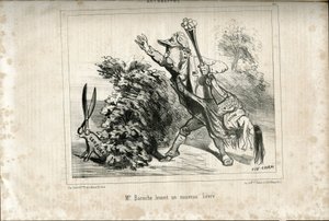 Illustrazione di Cham in Le Charivari da Amédée de Noé