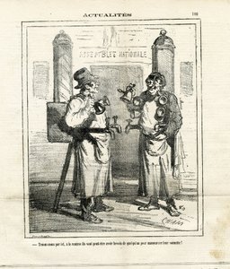 Illustrazione di Cham (1819-1879) in Le Charivari da Amédée de Noé
