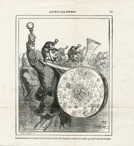 Illustrazione di Cham (1819-1879) in Le Charivari da Amédée de Noé