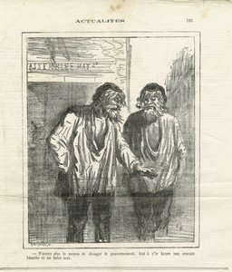 Illustrazione di Cham (1819-1879) in Le Charivari da Amédée de Noé