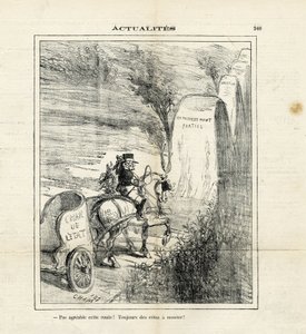 Illustrazione di Cham (1819-1879) in Le Charivari da Amédée de Noé