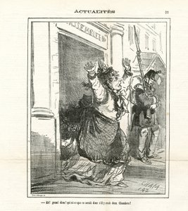 Illustrazione di Cham (1819-1879) in Le Charivari da Amédée de Noé