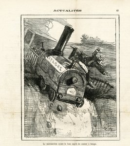 Illustrazione di Cham in Le Charivari