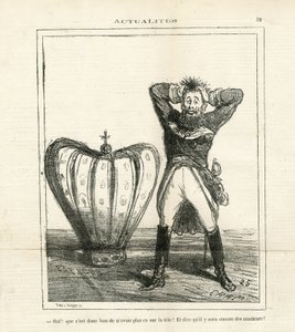 Illustrazione di Cham (1819-1879) in Le Charivari