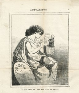 Illustrazione di Cham (1819-1879) in Le Charivari da Amédée de Noé