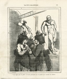Illustrazione di Cham (1819-1879) in Le Charivari da Amédée de Noé