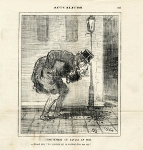 Illustrazione di Cham (1819-1879) in Le Charivari