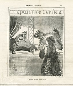 Illustrazione di Cham (1819-1879) in Le Charivari da Amédée de Noé