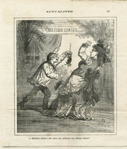 Illustrazione di Cham (1819-1879) in Le Charivari da Amédée de Noé