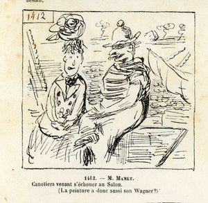 Cronaca Parigina (Cham) da Amédée de Noé