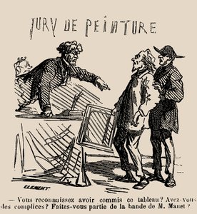 Ammetti di aver fatto questo dipinto? Hai complici?, 1868