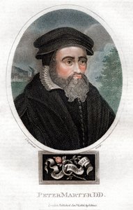 Pietro Martire Vermigli 1499-1562, teologo italiano, 1816 da Chapman and Co