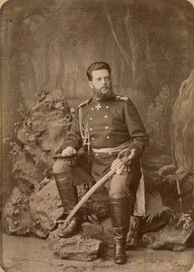 Ritratto del granduca Vladimir Alexandrovich di Russia da Charles Bergamasco