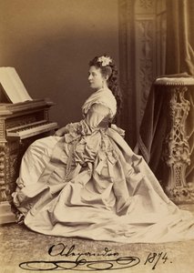 Ritratto della Granduchessa Alexandra Iosifovna di Sassonia-Altenburg (1830-1911)