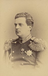 Ritratto del Granduca Vladimir Alexandrovich di Russia da Charles Bergamasco