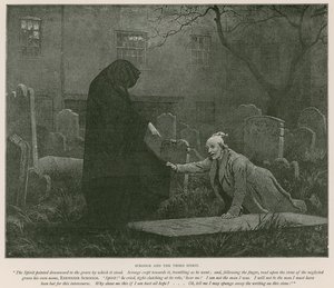 Illustrazione per A Christmas Carol di Charles Dickens