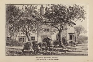 La vecchia casa padronale, Scrooby da Charles (after) Whymper