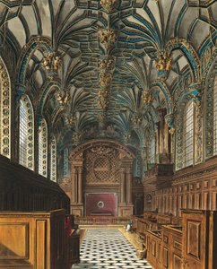 Cappella del Palazzo Reale di Hampton Court da Charles (after) Wild
