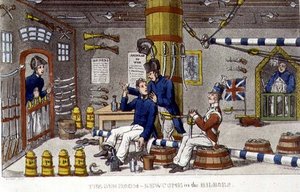 La Sala delle Armi, Newcome nelle Bilboes, tavola da 