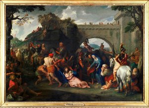 Portare la croce ... da Charles (studio of ) Le Brun