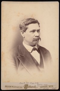 Ritratto di Orlando Metcalfe Poe 1832-1895, 31 ottobre 1883 da Charles A Millard