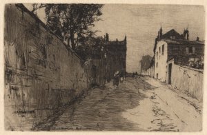 Rue de MontCenis, Montmartre da Charles A. Platt