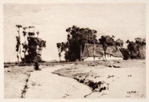Alberi di Bretagna, 1885-1887 da Charles Adams Platt