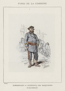 Comandante e ingegnere delle barricate, il cittadino Gaillard padre