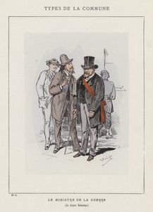 Il Ministro della Guerra, Il cittadino Delescluze da Charles Albert d Arnoux Bertall