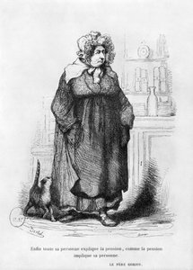 Madame Vauquer, illustrazione da 
