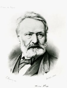 Ritratto di Victor Hugo (1802-85) da 