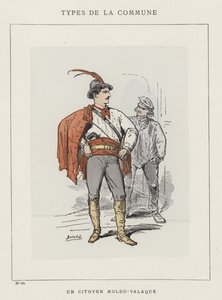 Un cittadino moldavo-valacco da Charles Albert d Arnoux Bertall