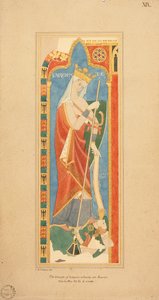 Le Virtù Largesce e Debonerete (Largesce) 1819 da Charles Alfred Stothard