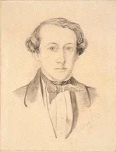 Ritratto di Sir John Everett Millais da Charles Allston Collins