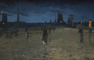 Le Pont de Pierre, Rouen da Charles Angrand