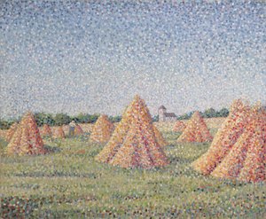 Il raccolto da Charles Angrand