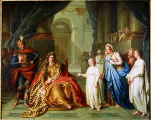 Atalia e Ioas da Charles Antoine Coypel