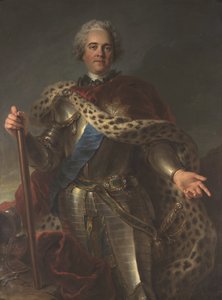 Herman Moritz conte di Sassonia (1696-1750), chiamato maresciallo di Francia da Charles Antoine Coypel