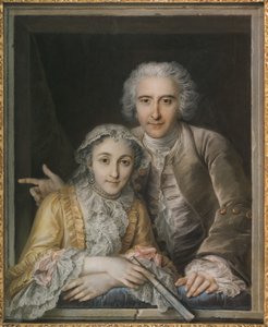 Ritratto di Philippe Coypel e Sua Moglie da Charles Antoine Coypel