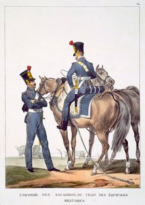 Uniforme degli Squadroni del Treno degli Equipaggi Militari, da 