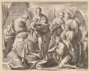Educazione di Cristo da Charles Audran