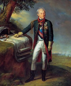 Feldmaresciallo Generalissimo Principe Alexander Suvorov, soldato russo da Charles Auguste Guillaume Steuben