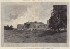 Case inglesi, Stowe House, Buckinghamshire, la residenza del defunto conte di Parigi
